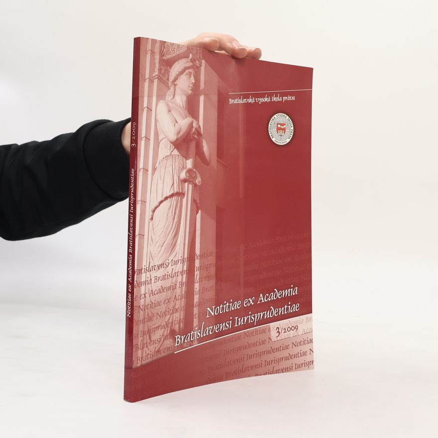 AA.VV. Notitiae ex Academia Bratislavensi Iurisprudentiae 3