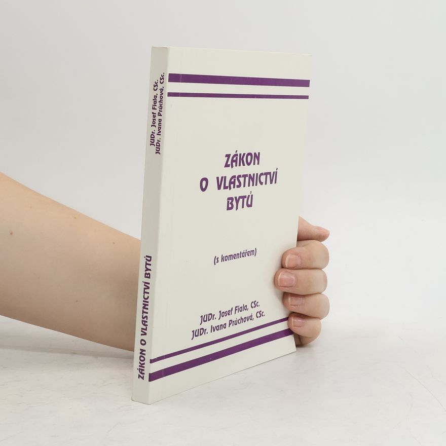 Ivana Průchová Zákon o vlastnictví bytů