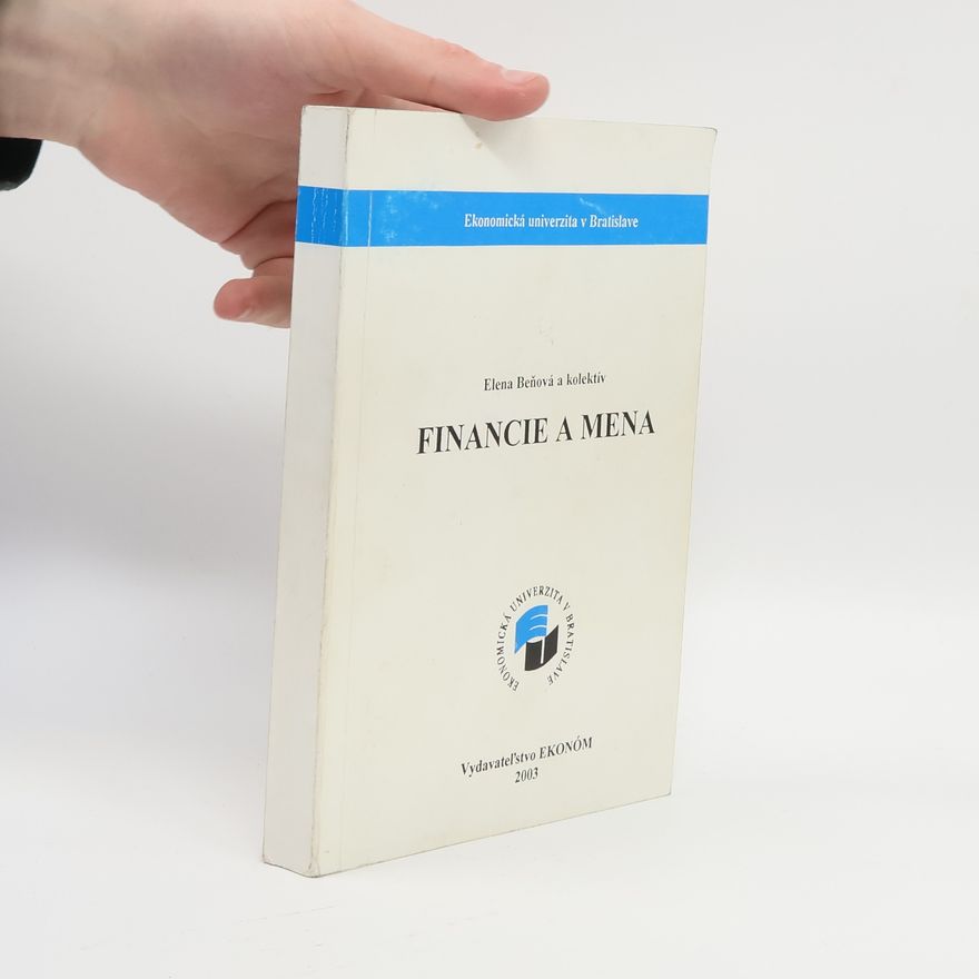 Elena Beňová Financie a mena