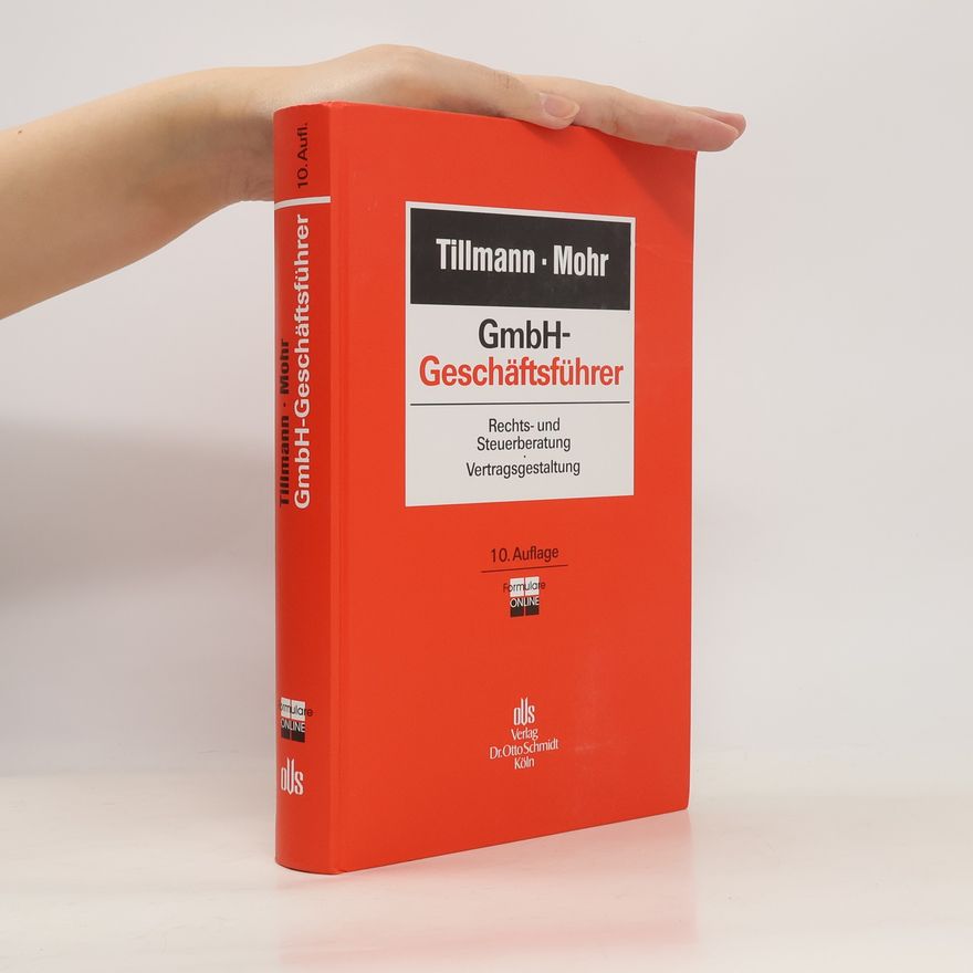 Tillmann Mohr GmbH-Geschäftsführer