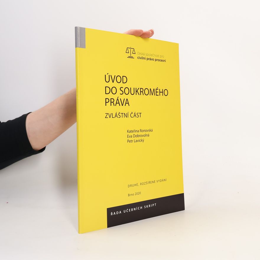 Eva Dobrovolná Úvod do soukromého práva : zvláštní část