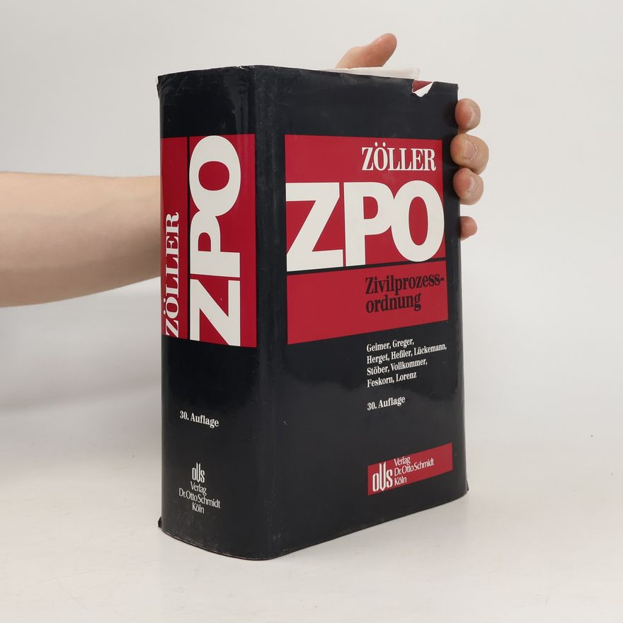 Herget Zivilprozessordnung - 30. Auflage