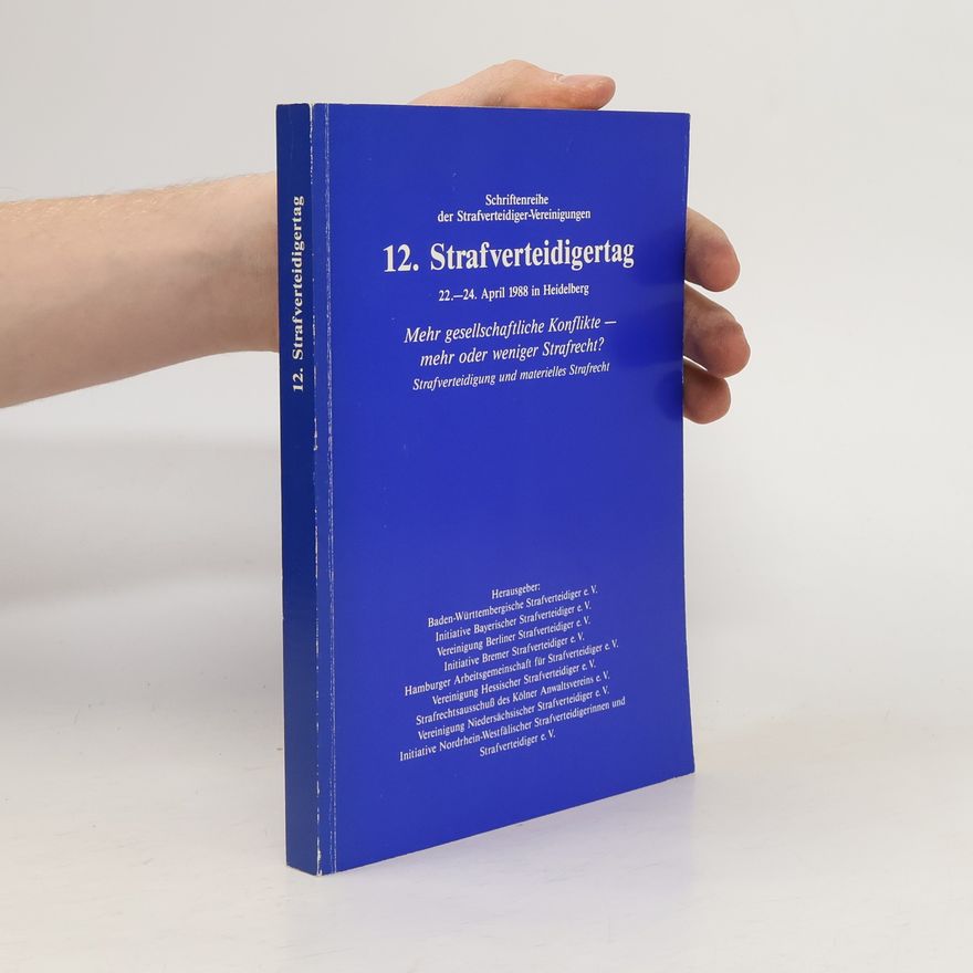 AA.VV. 12. Strafverteidigertag
