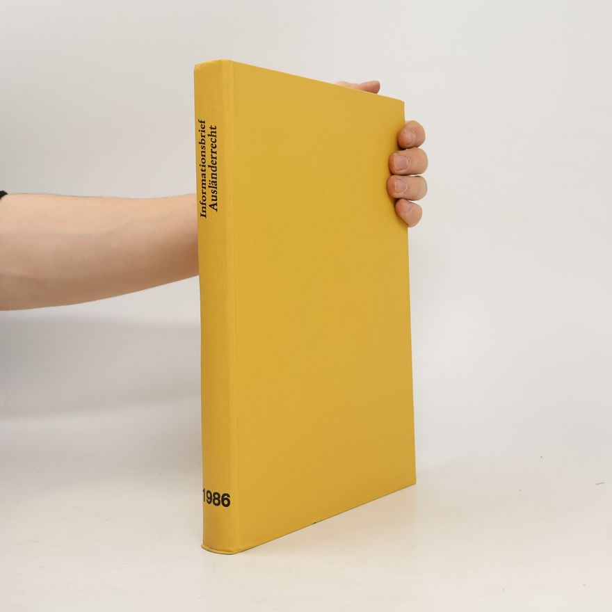Autores varios Informationsbrief Ausländerrecht