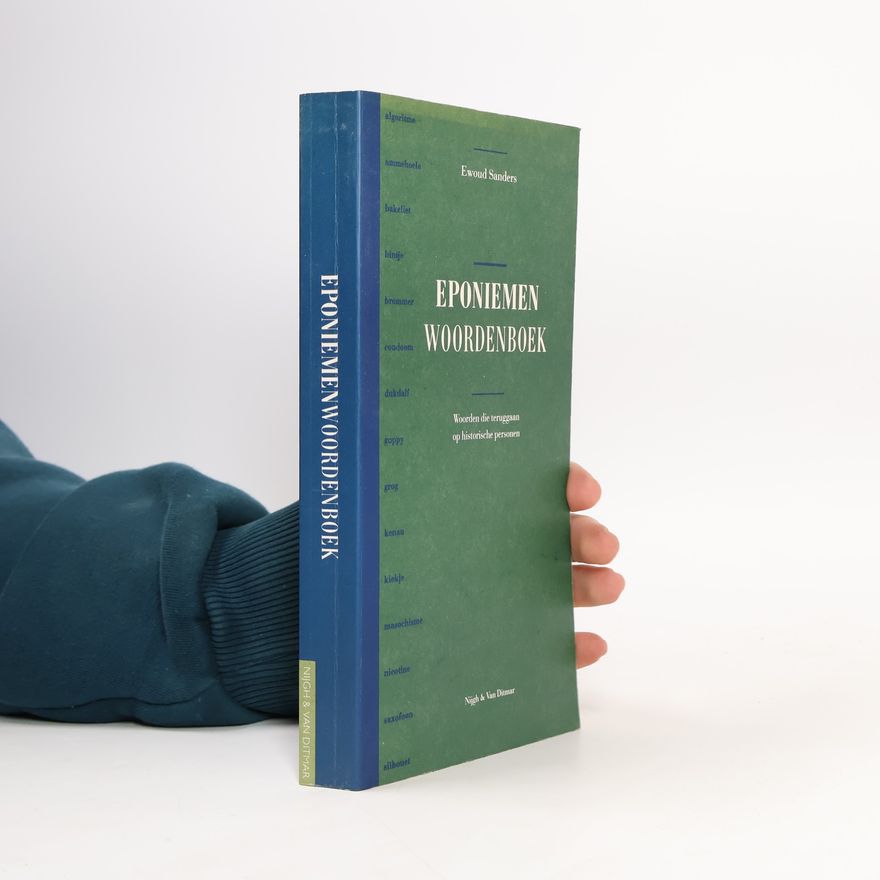 Ewoud Sanders Eponiemen woordenboek