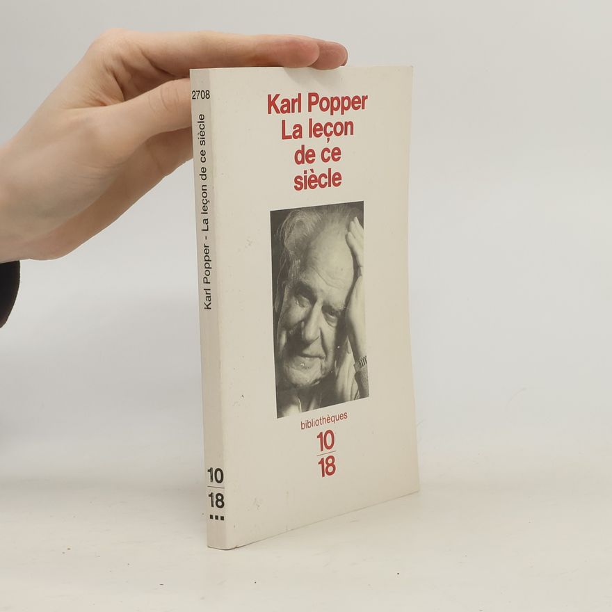 Autorenkollektiv Karl Popper : Le lecon de ce siécle