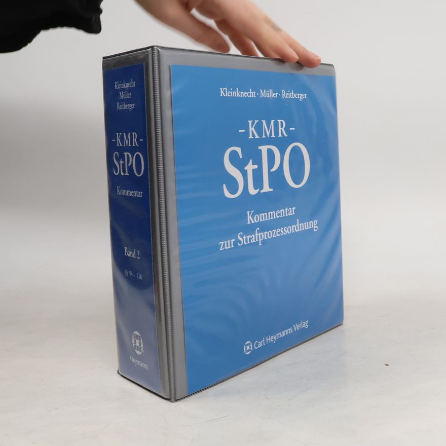 Leonhard Reitberger KMR-Kommentar zu StPO