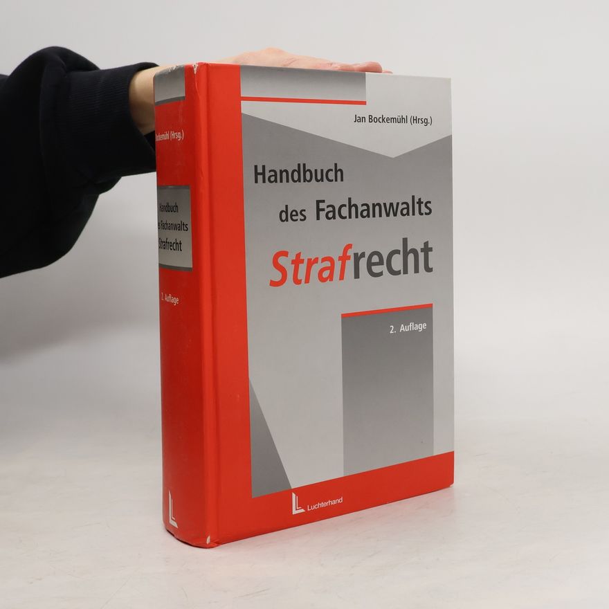 Jan Bockemühl Handbuch des Fachanwalts - 1. Auflage