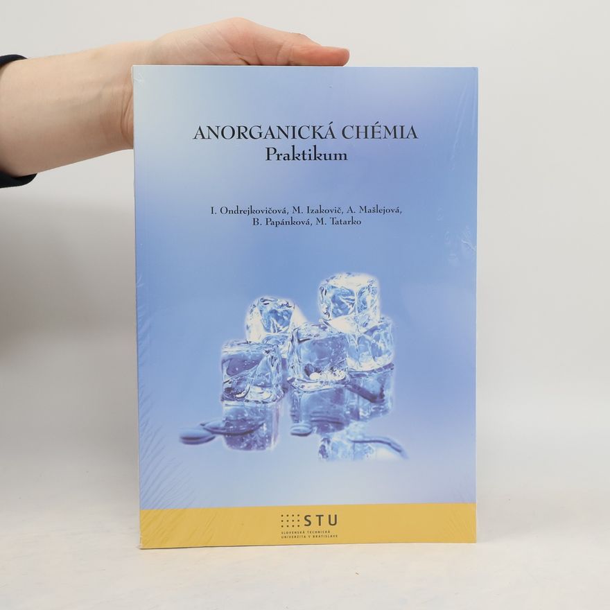 Iveta Ondrejkovičová Anorganická chémia