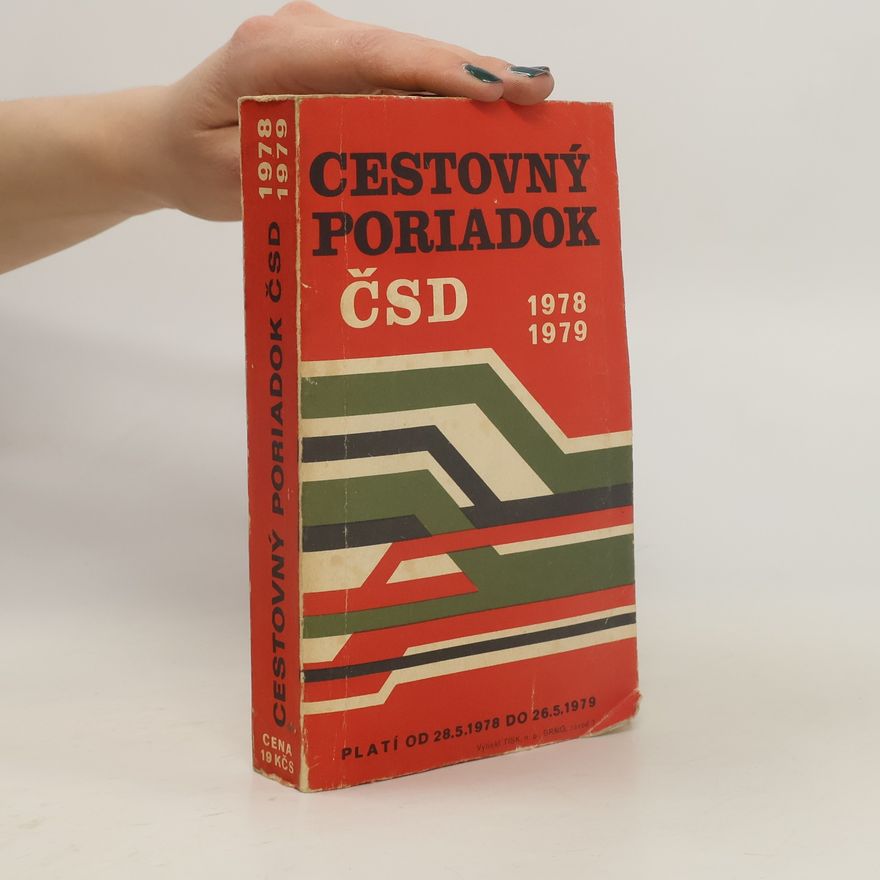 Various authors Cestovný poriadok ČSD 1978-1979