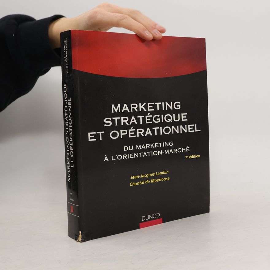 Chantal de Moerloose Marketing stratégique et opérationnel