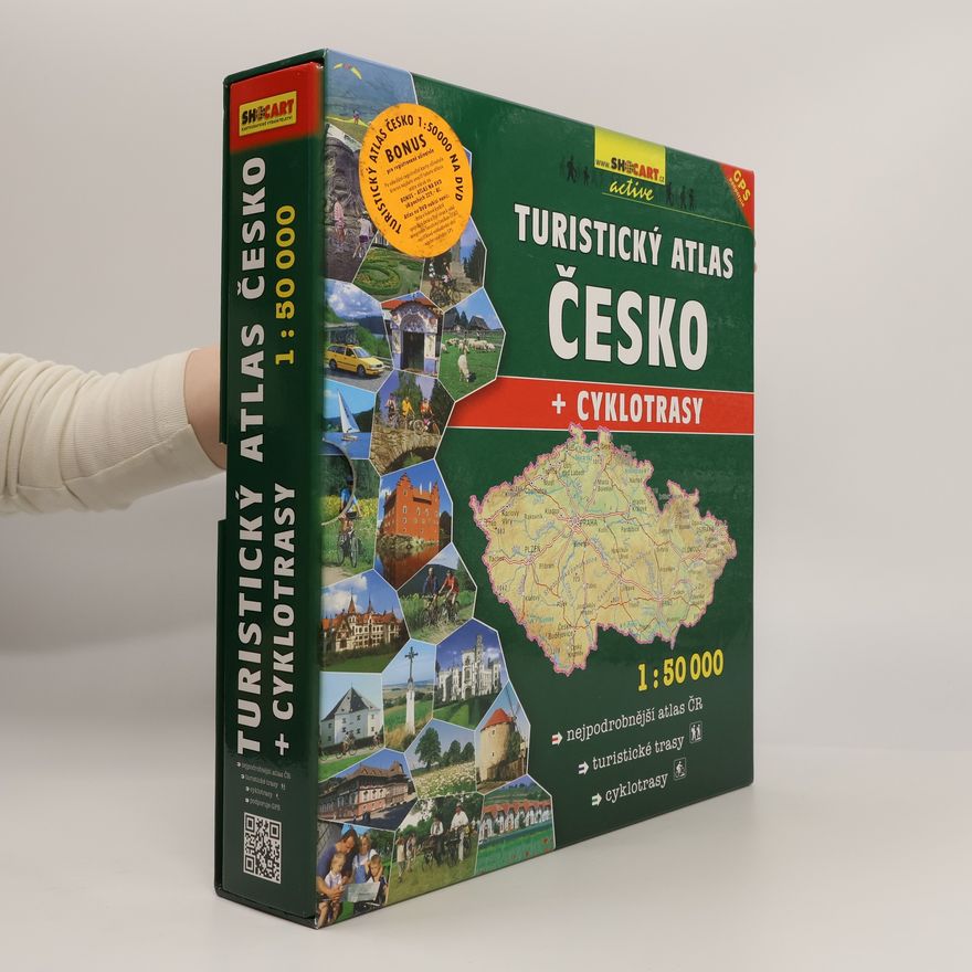 Kolektiv autorů Turistický atlas česko + cyklotrasy 1:50 000