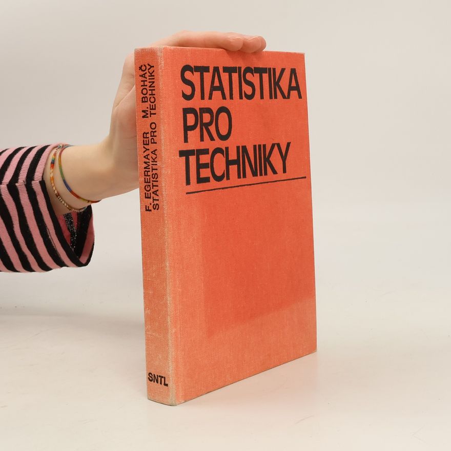 Milan Boháč Statistika pro techniky