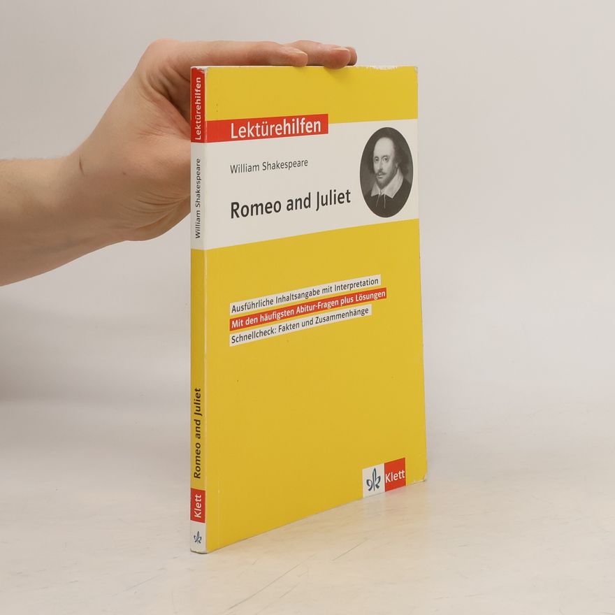 William Shakespeare Lektürehilfen William Shakespeare Romeo and Juliet