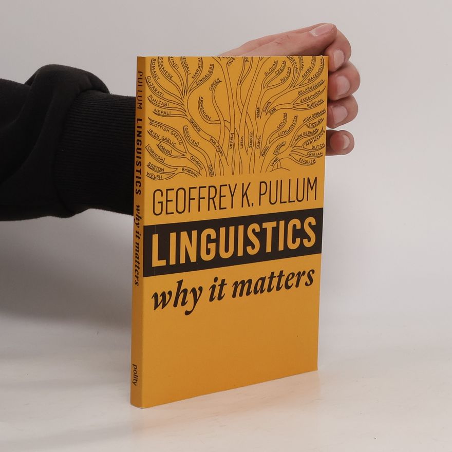 Geoffrey K. Pullum Linguistics