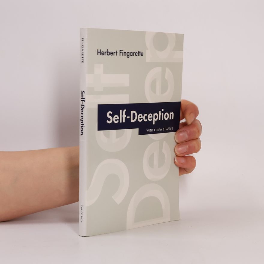 Herbert Fingarette Self-Deception