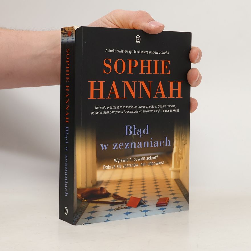 Sophie Hannah Błąd w zeznaniach