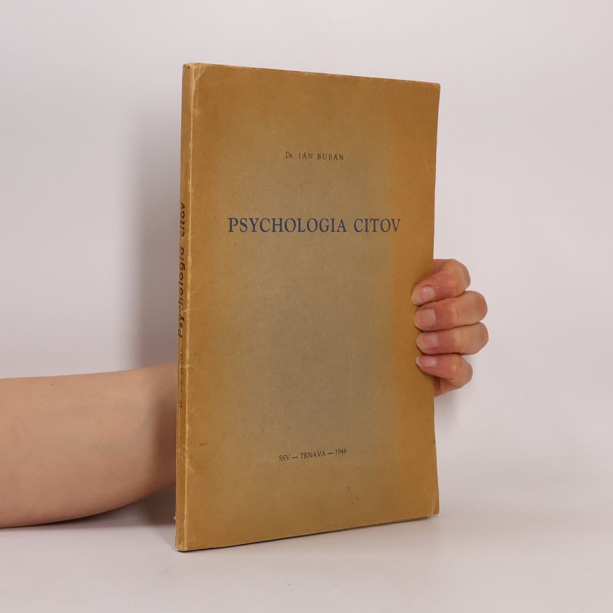 Ján Bubán Psychológia citov