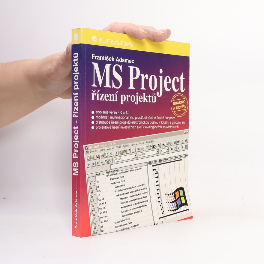 František Adamec MS Project: řízení projektů