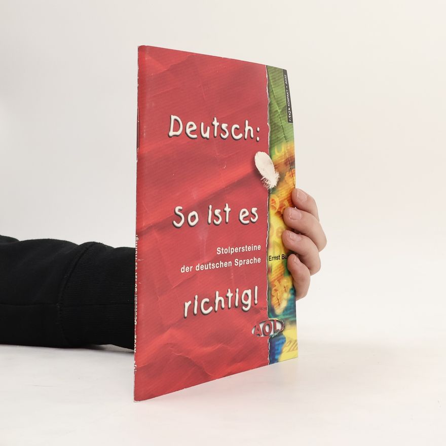 Ernest Bury Deutsch: So ist es richtig!