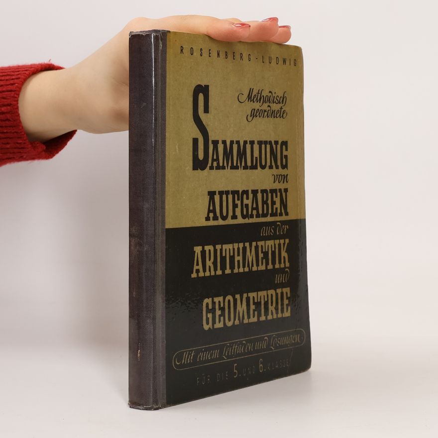 Karl Rosenberg Sammlung von Aufgaben aus der Arithmetik und Geometrie