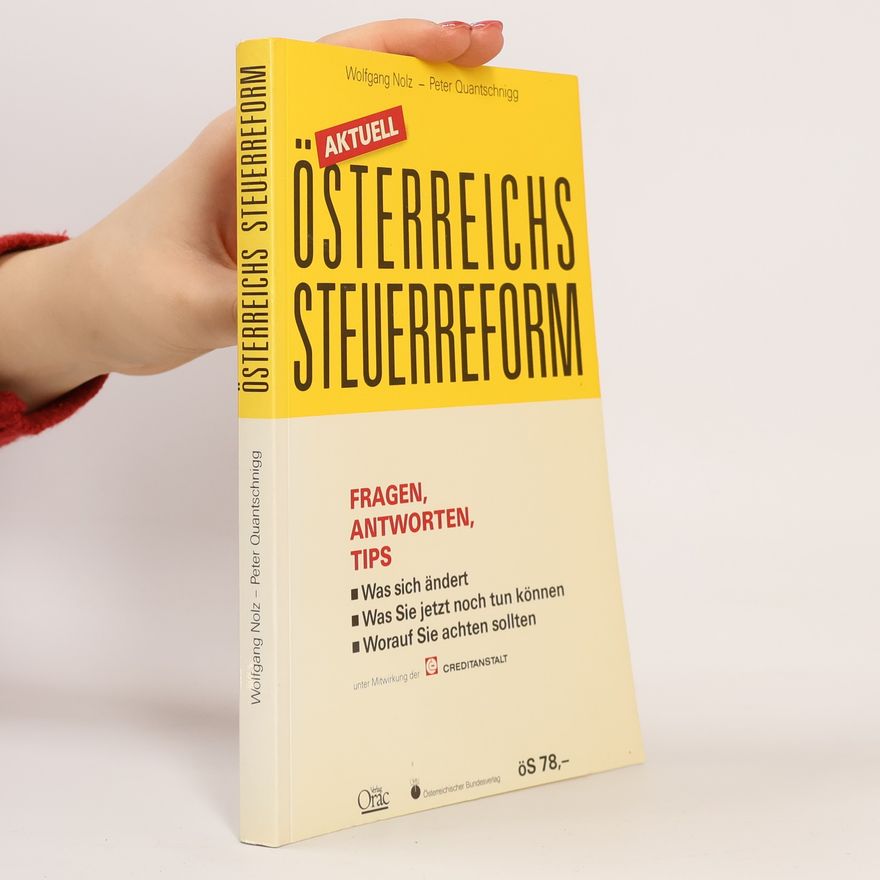 Peter Quantschnigg Österreichs Steuerreform