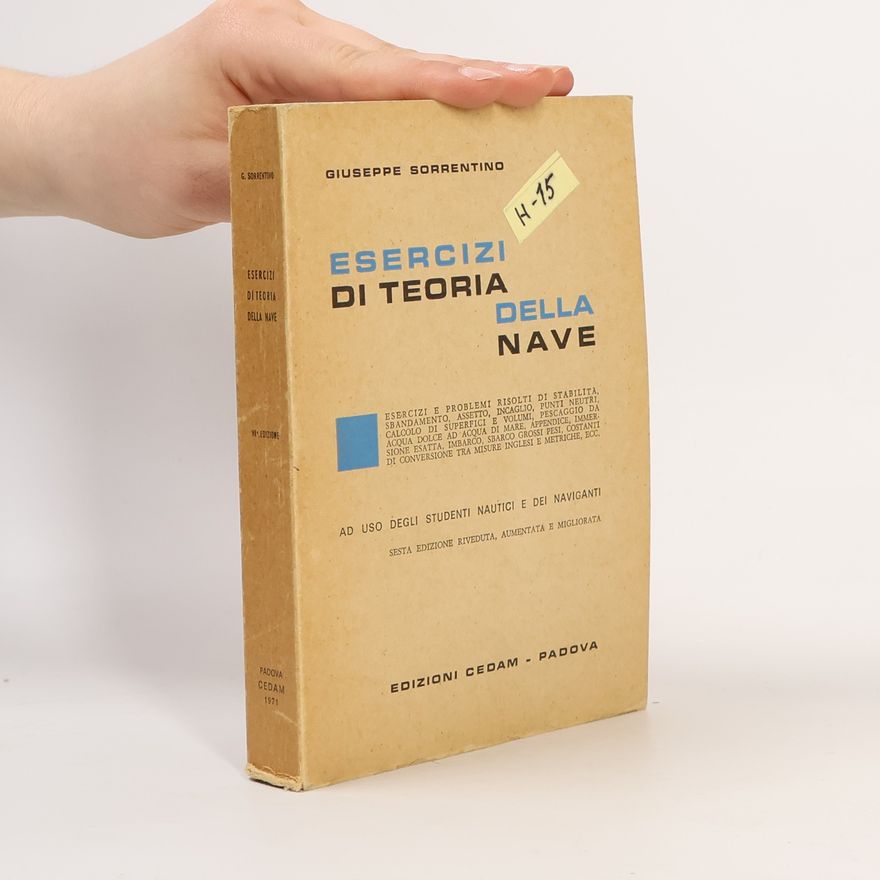 Giuseppe Sorrentino Esercizi di teoria della nave