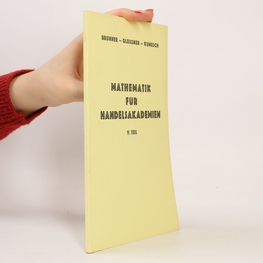 Kolektiv autorů Mathematik für Handelsakademien. 5
