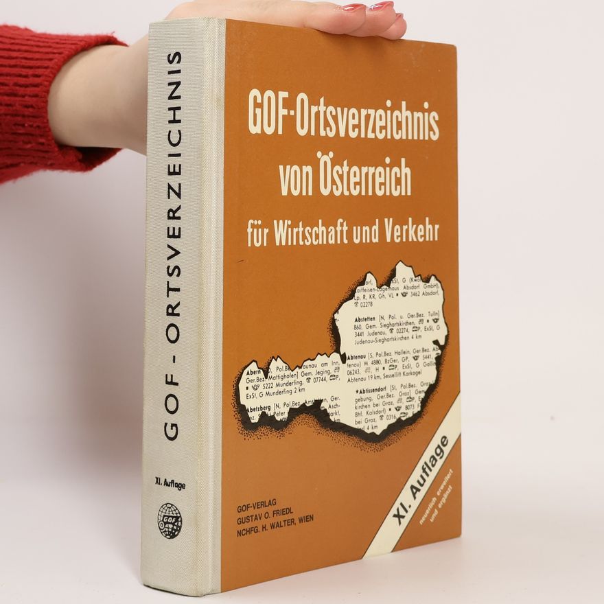 Kolektiv autorů GOF-Ortsverzeichnis von Österreich für Wirtschaft und Verkehr