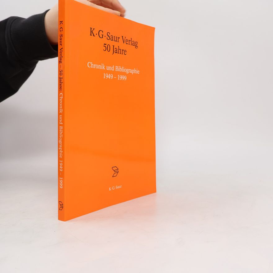 Andreas Brandmair K.-G.-Saur-Verlag - 50 Jahre