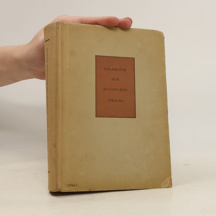 Elisabeth Kretschmar-Tauscher Grammatik der russischen Sprache