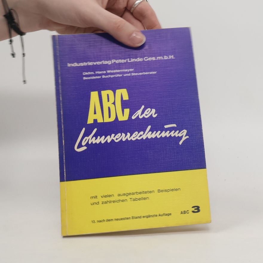 Hans Westermayer ABC der Lohnverrechnung