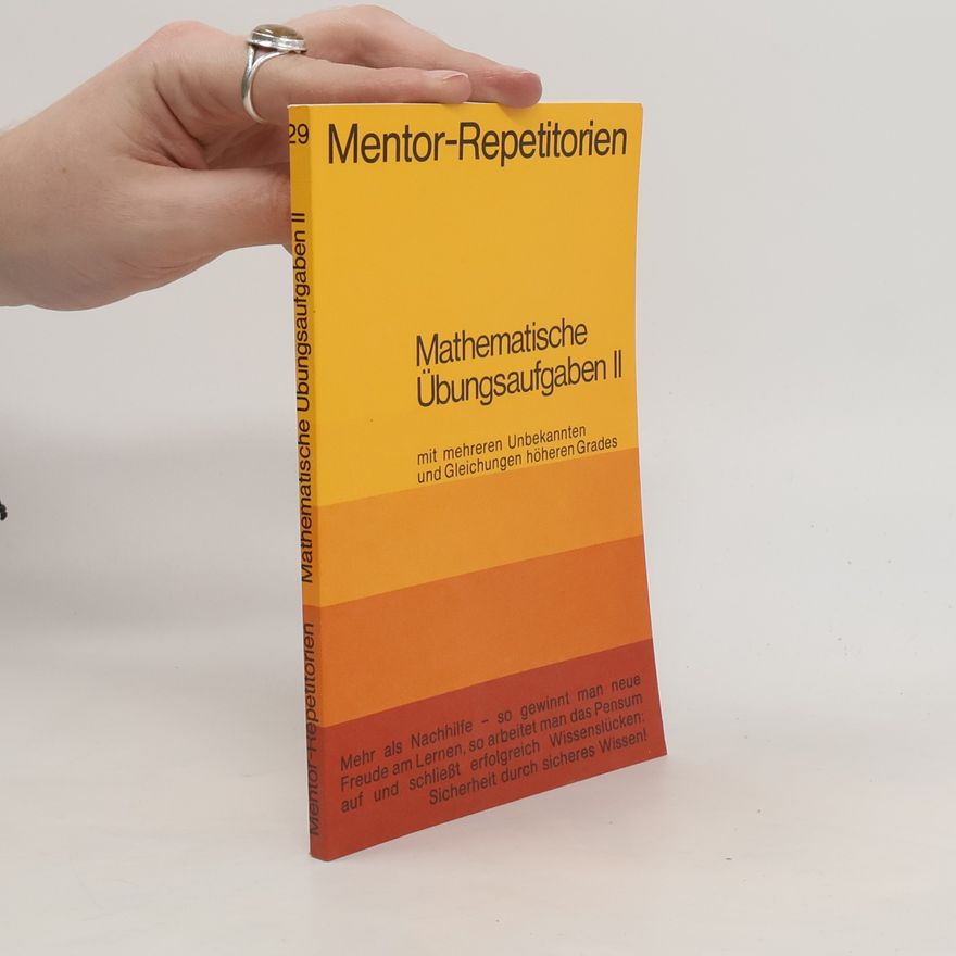 Autorenkollektiv Mathematische Übungsaufgaben II