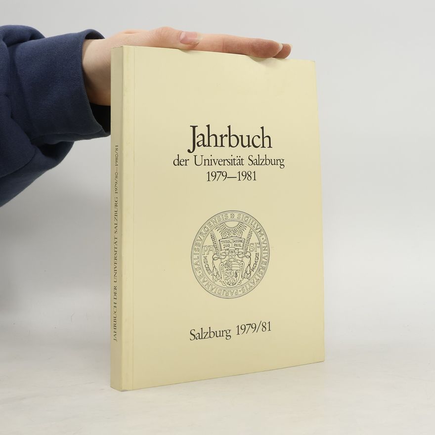 AA.VV. Jahrbuch der Universität Salzburg 1979- 1981