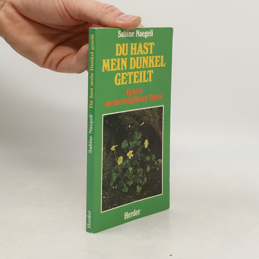 Antje Sabine Naegeli Du hast mein Dunkel geteilt