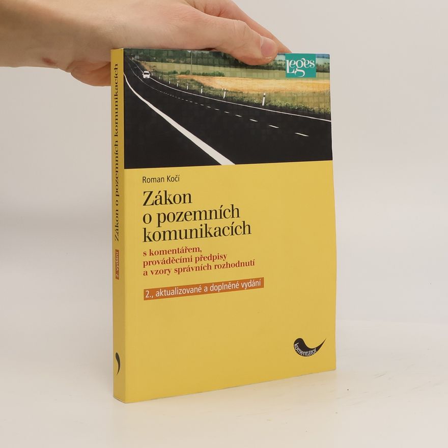 Roman Kočí Zákon o pozemních komunikacích