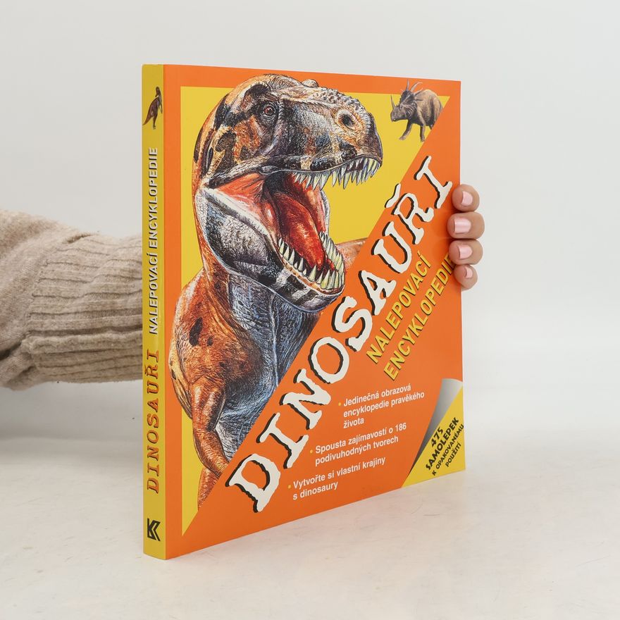Jinny Johnson Dinosauři. Nalepovací encyklopedie