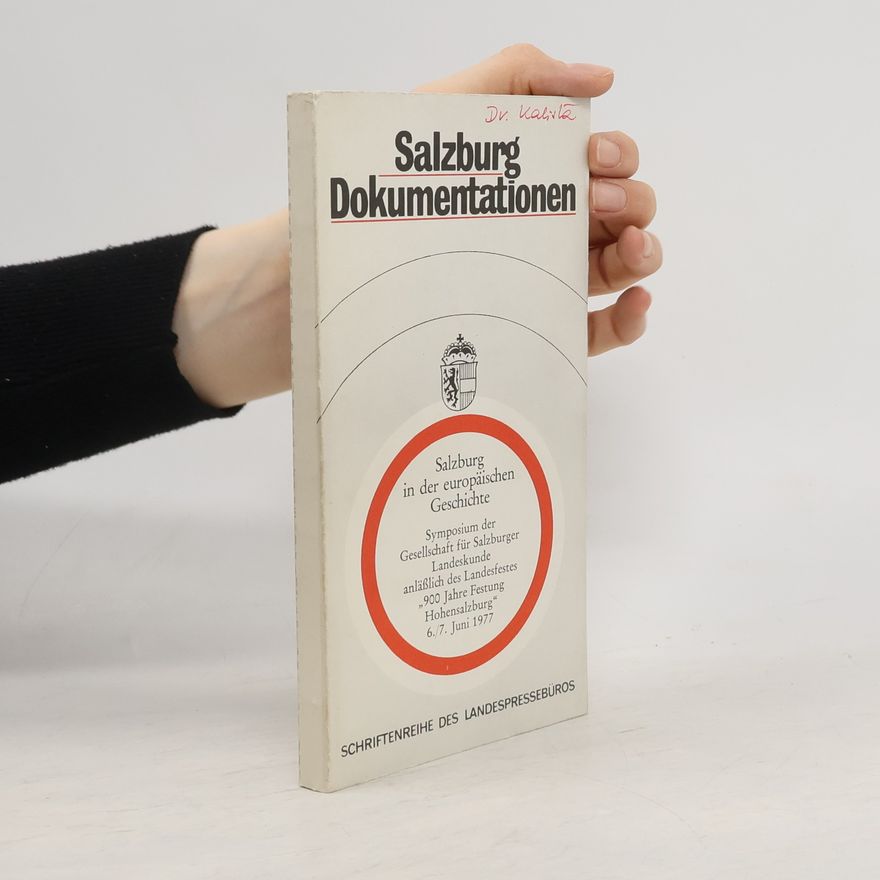 Eberhard Zwink Salzburg Dokumentationen