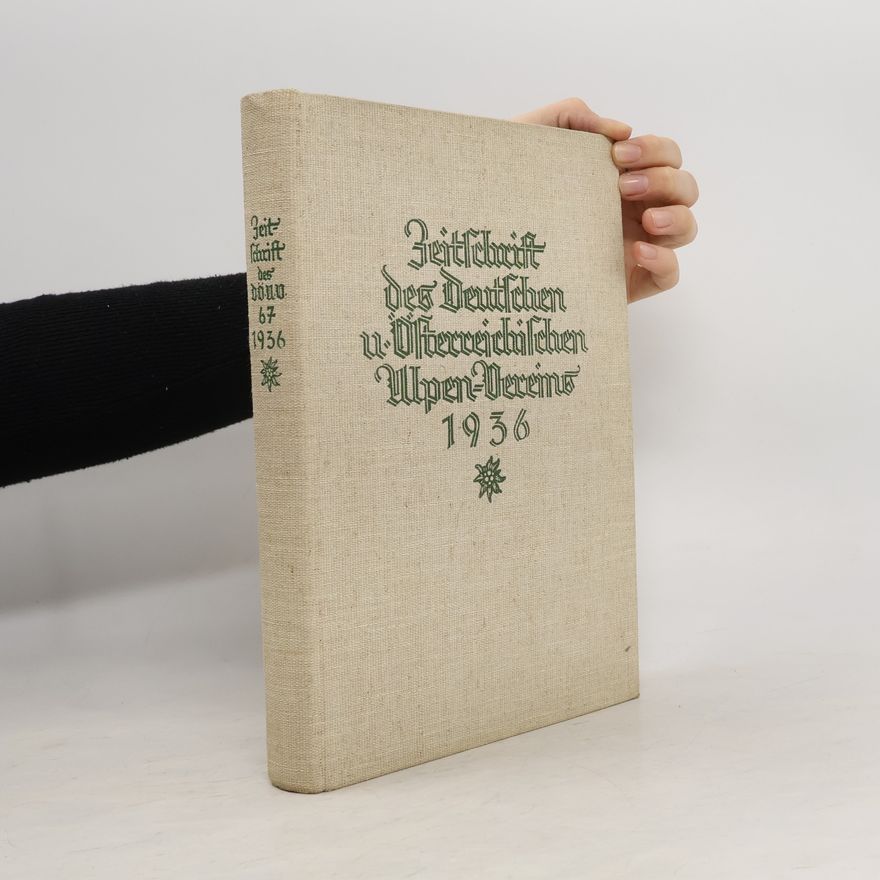 Hanns Barth Zeitschrift des Deutschen und Österreichischen Alpenvereins. Band