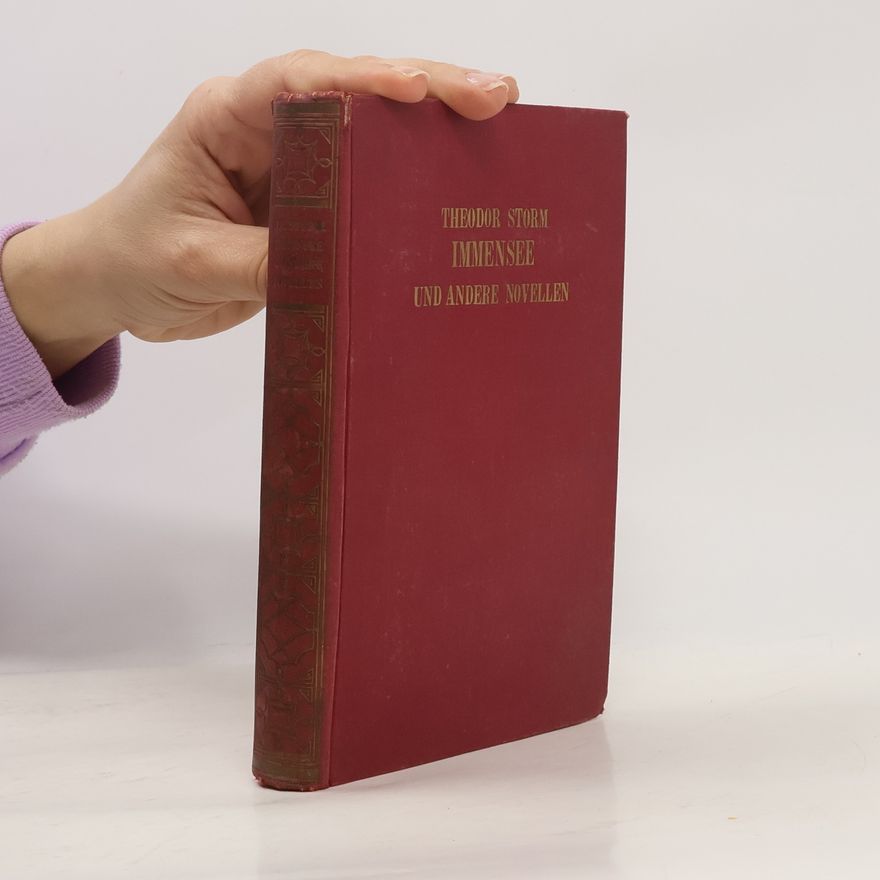 Theodor Storm Immensee und andere Novellen