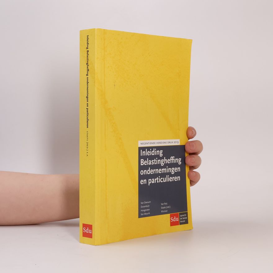 W. A. P. Roij Inleiding belastingheffing ondernemingen en particulieren