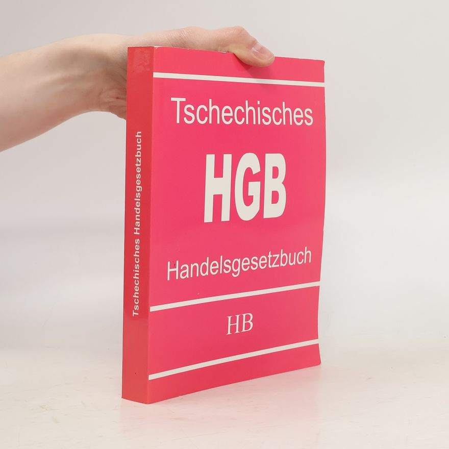 Autorenkollektiv Tschechisches Handelsgesetzbuch