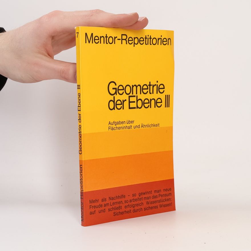 Kolektiv autorů Geometrie der Ebene III.