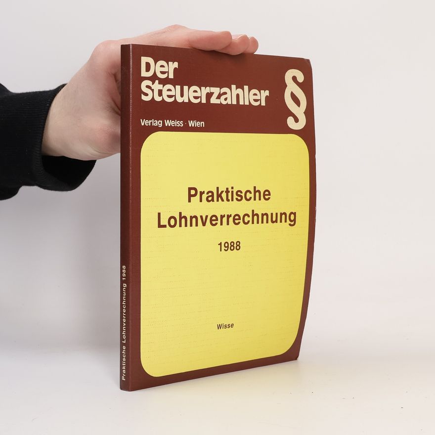Various authors Der Steuerzahler. Praktische Kostenrechnung 1988