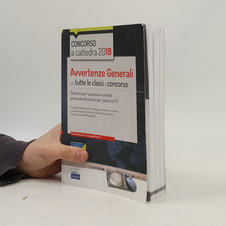 Giuseppe Mariani Concorso a cattedra 2018: Avvertenze generali