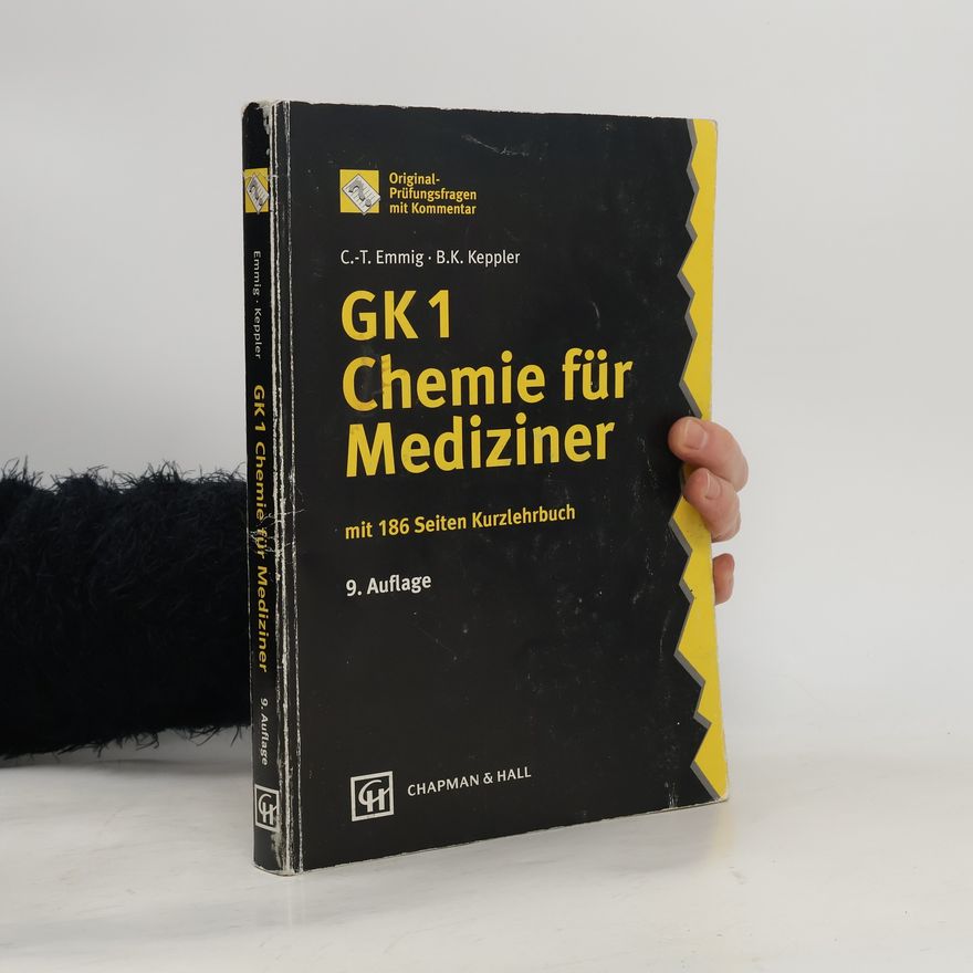 B.K. Keppler Chemie für Mediziner - 9. Auflage
