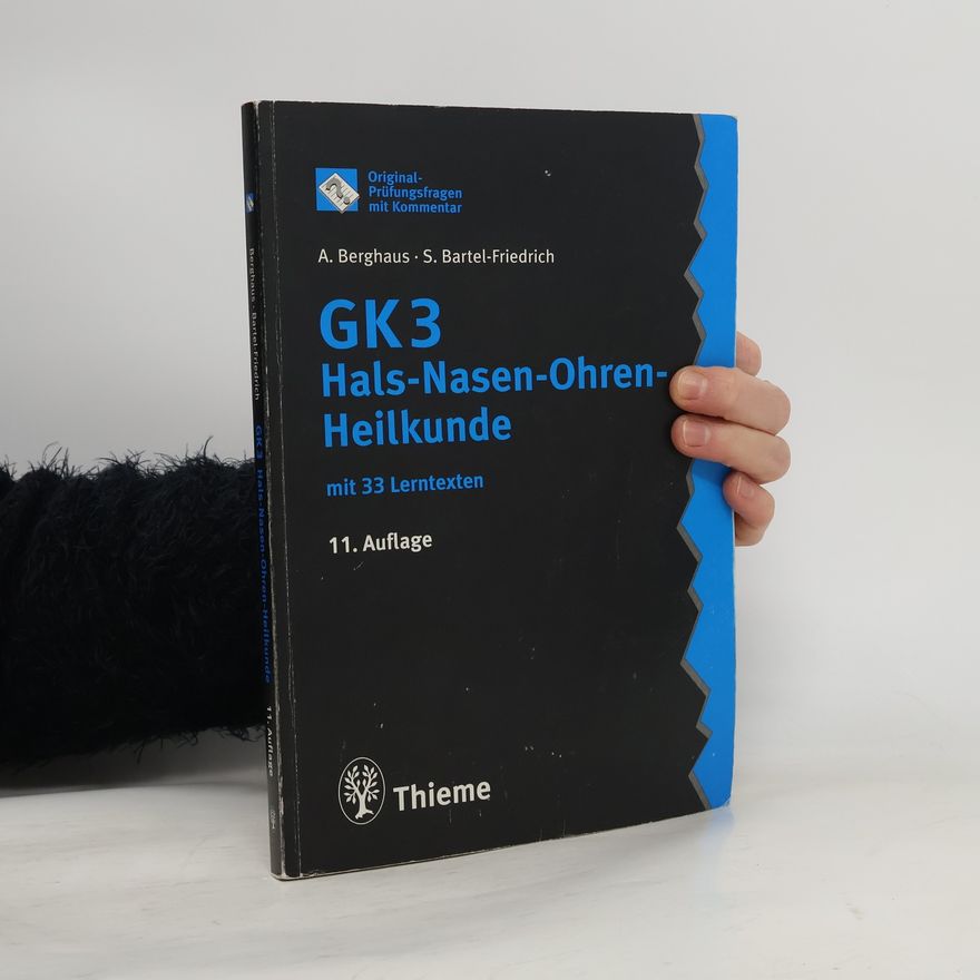 Sylva Bartel-Friedrich GK3 Hals-Nasen-Ohren-Heilkunde