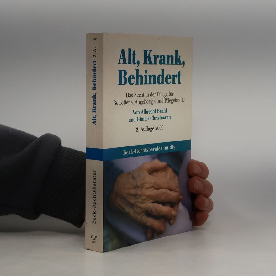 Albrecht Brühl Alt - krank - behindert
