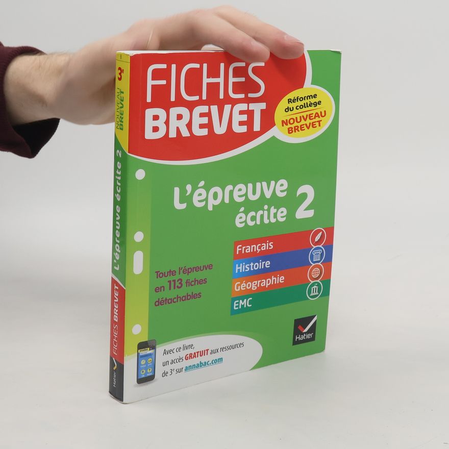 Monique Redouté L'épreuve écrite 2, français, histoire-géographie, EMC - Nouveau Brevet - Réforme du collège - 3e