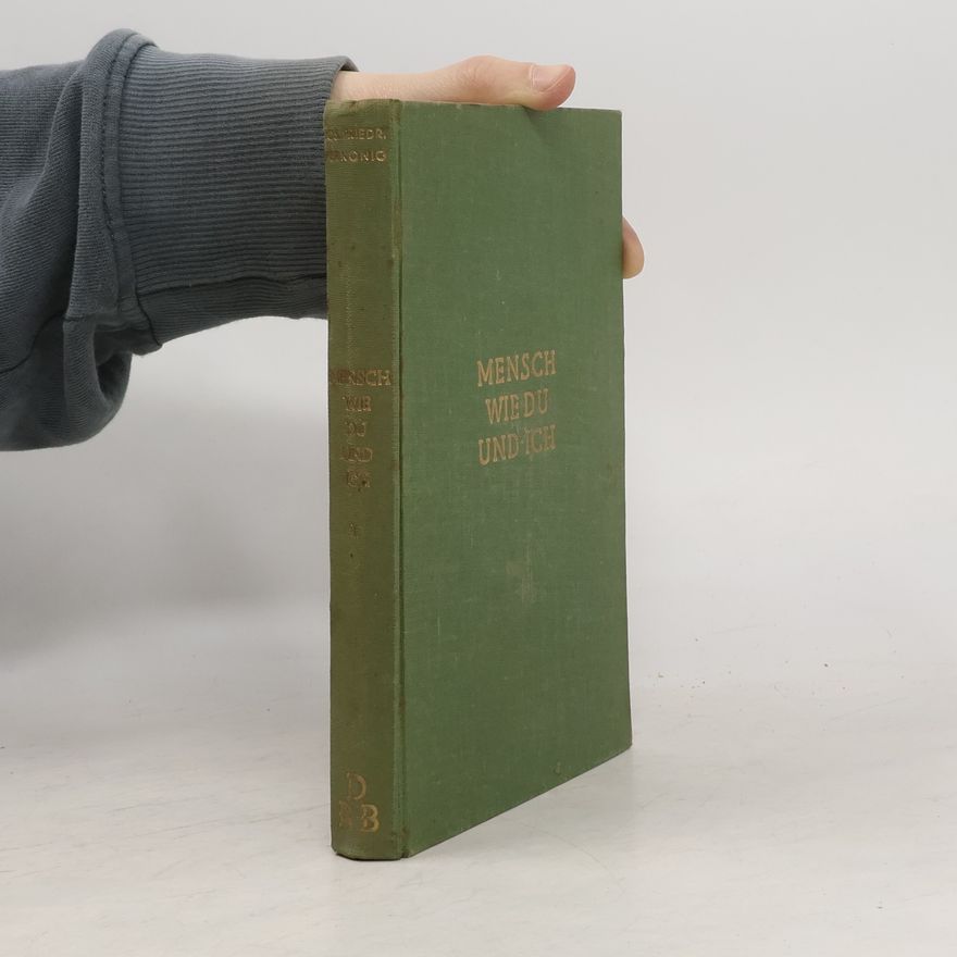 Josef Friedrich Perkonig Mensch wie du und ich